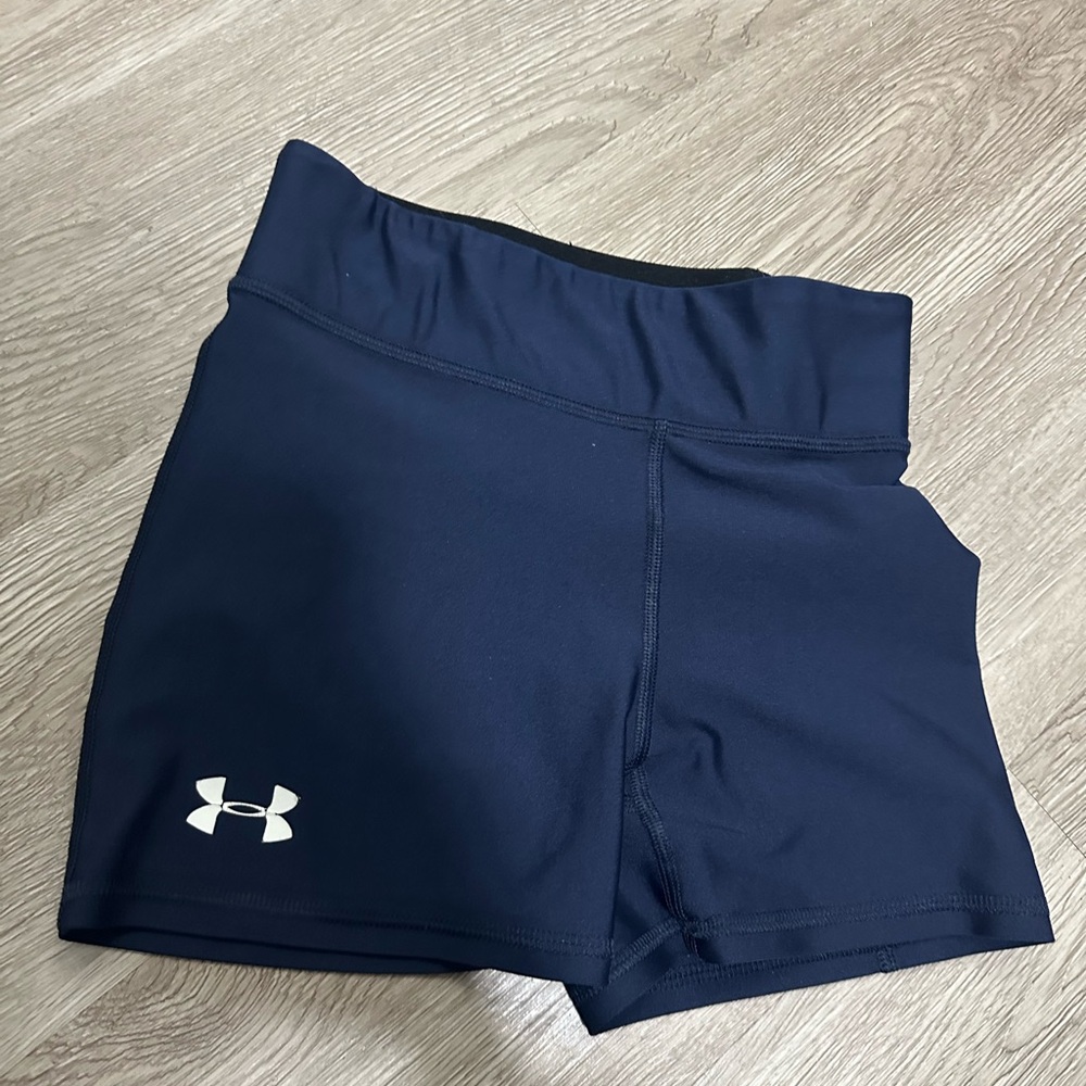Under Armour Women's Navy Compression Shorts XS